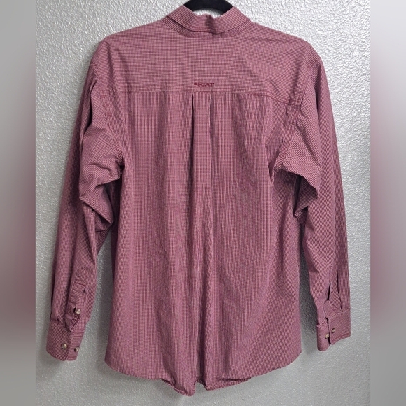 Ariat Pro Series Button Up Shirt Size M - Picture 9 of 13